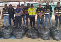 Lambayeque: Los atrapan con 200 kilos de marihuana valorizada en S/ 260,000