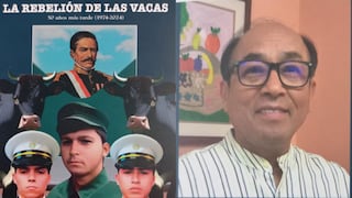Alejandro Freddy Loarte y su novela La Rebelión de las Vacas  