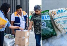 Gore Ica entrega ayuda humanitaria alimentaria al distrito de Los Aquijes