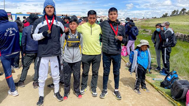 Con poco apoyo los hermanos Huamán Matamoros destacan en campeonato nacional de cross country 