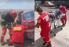 Nasca: brutal accidente de tránsito dejó tres heridos pasando la repartición de Marcona