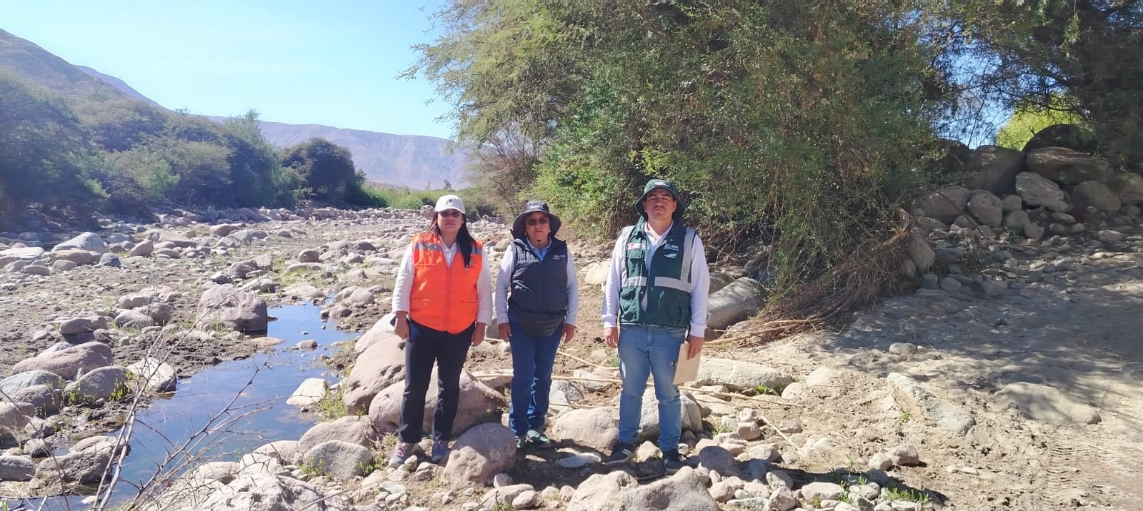 ANA identificó más de 20 puntos críticos en la provincia de Caravelí. Foto: ANA.
