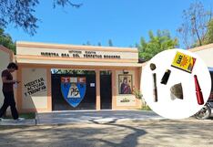 La policía incauta drogas y armas en doce colegios de Piura