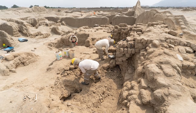 Las intervenciones permitirán documentar por primera vez un sector del complejo, ubicado en la zona monumental de Chan Chan, y fortalecer la conservación de uno de sus principales muros perimetrales.