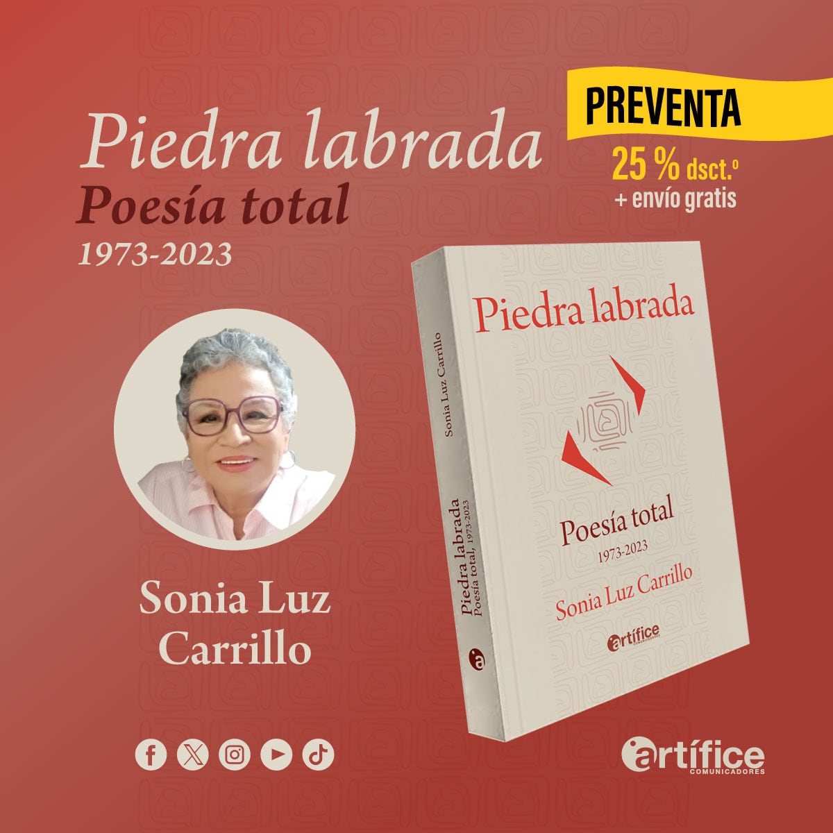 Portada de "Piedra labrada" (Foto: Artífice)