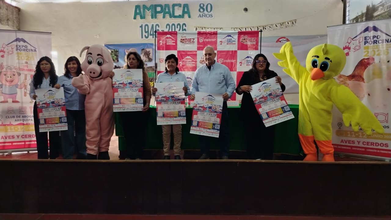 Este 11 y 12 de junio se desarrollará la sexta edición de la Expo Porcina en Arequipa. (Foto: Álvaro Figueroa/@photo.gec)