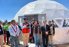 Presidenta supervisa reconstrucción en Pumpunya y el avance de viviendas para damnificados