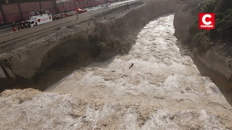 Este sábado retomarán búsqueda de policía desaparecido en río Rímac: “El objetivo es encontrar a nuestro hermano”