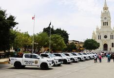Sullana: Entregaron 16 patrulleros para reforzar la seguridad ciudadana