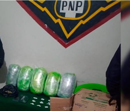 Facinerosos habían camuflado el ilegal producto entre sacos de maíz.