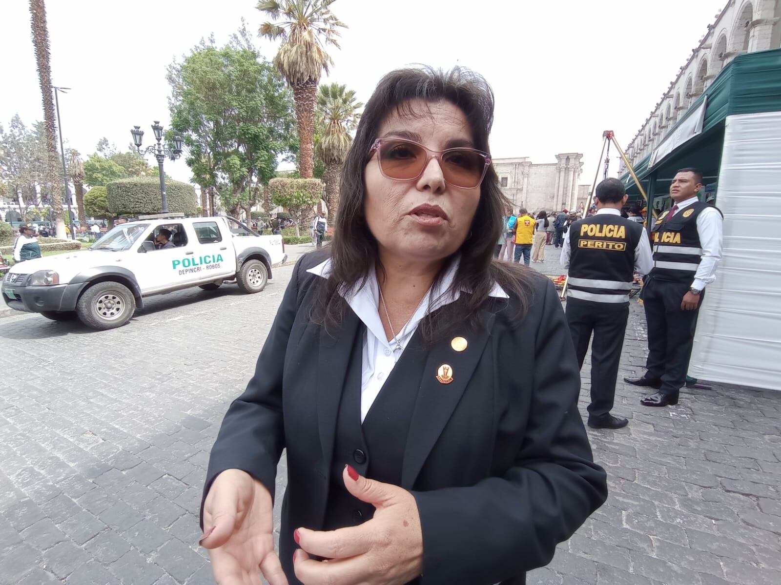 Coordinadora regional de prevención y control de ITS, Idelza Delgado. (Foto: Yorch Huamaní)