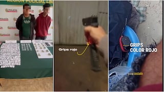 Grupo Terna captura a dos presuntos integrantes de “Los Gatilleros del Cuto” en Cañete