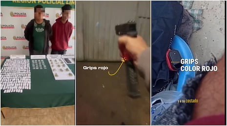 Grupo Terna captura a dos presuntos integrantes de “Los Gatilleros del Cuto” en Cañete
