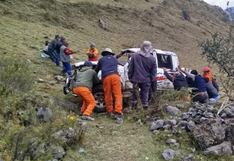 Huancavelica: Ingeniero y dos trabajadores mueren tras volcadura de camioneta