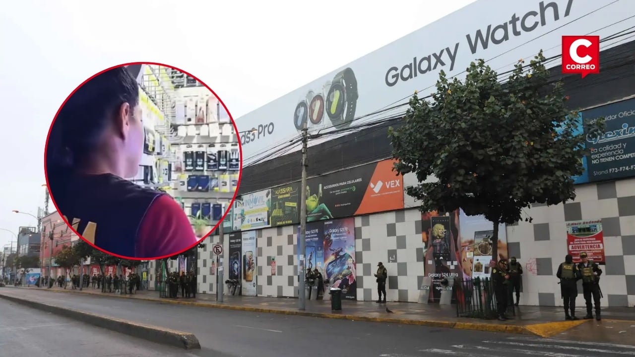 PNP interviene el ‘Camal de los iPhone’ en Las Malvinas e incauta más de 870 robados. Composición: Diario Correo.