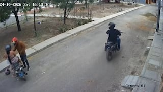 Piura: Motorizados asaltan con arma de fuego a mujer