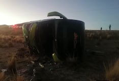 Puno: Un fallecido y más de 20 heridos tras el choque de vehículos