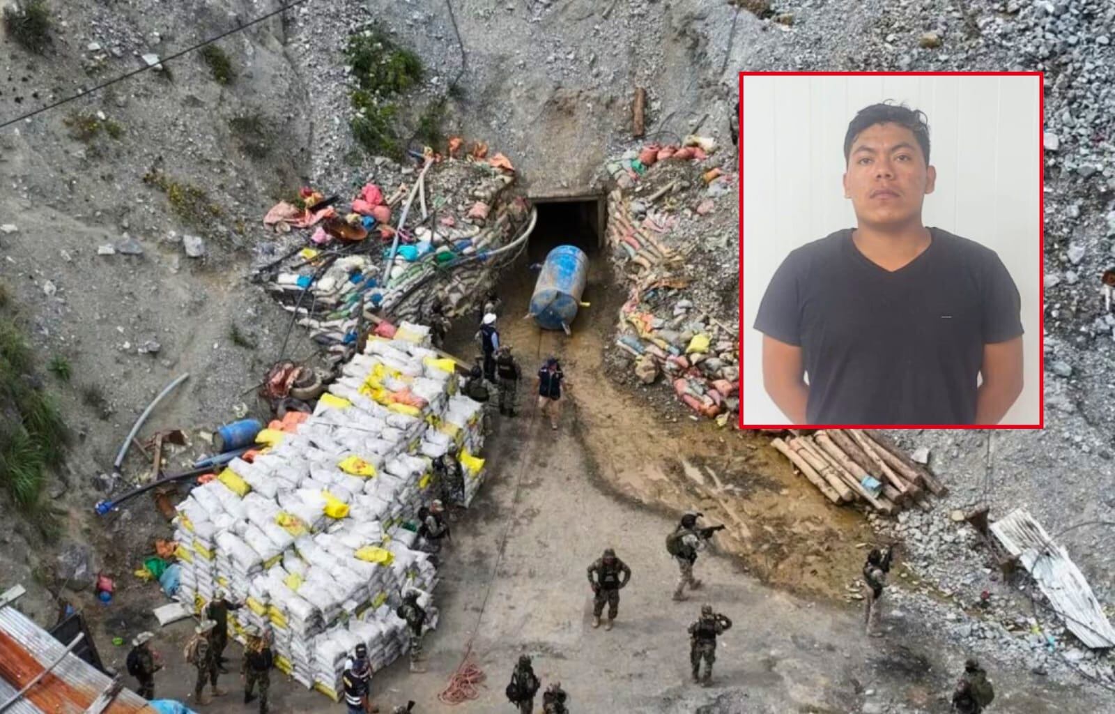 Mininter informó la captura de un ciudadano implicado en la masacre de 13 trabajadores mineros. Foto: Composición GEC.