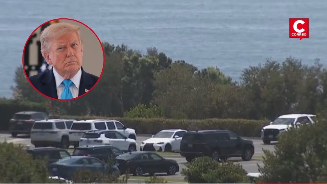EE.UU: arrestan a hombre armado en club de golf de Donald Trump antes de su visita a Los Ángeles. Composición: Diario Correo.