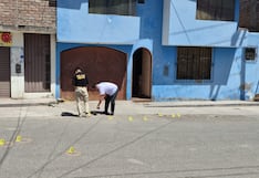Delincuentes asesinan a balazos a hombre frente a su hijo en Arequipa (VIDEO)