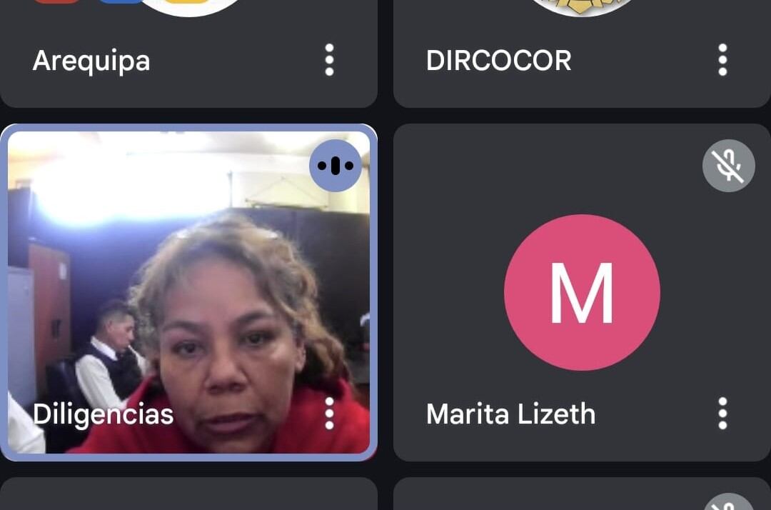 Audiencia de enfermera Sussy Sánchez Gonzáles. Foto: difusión.