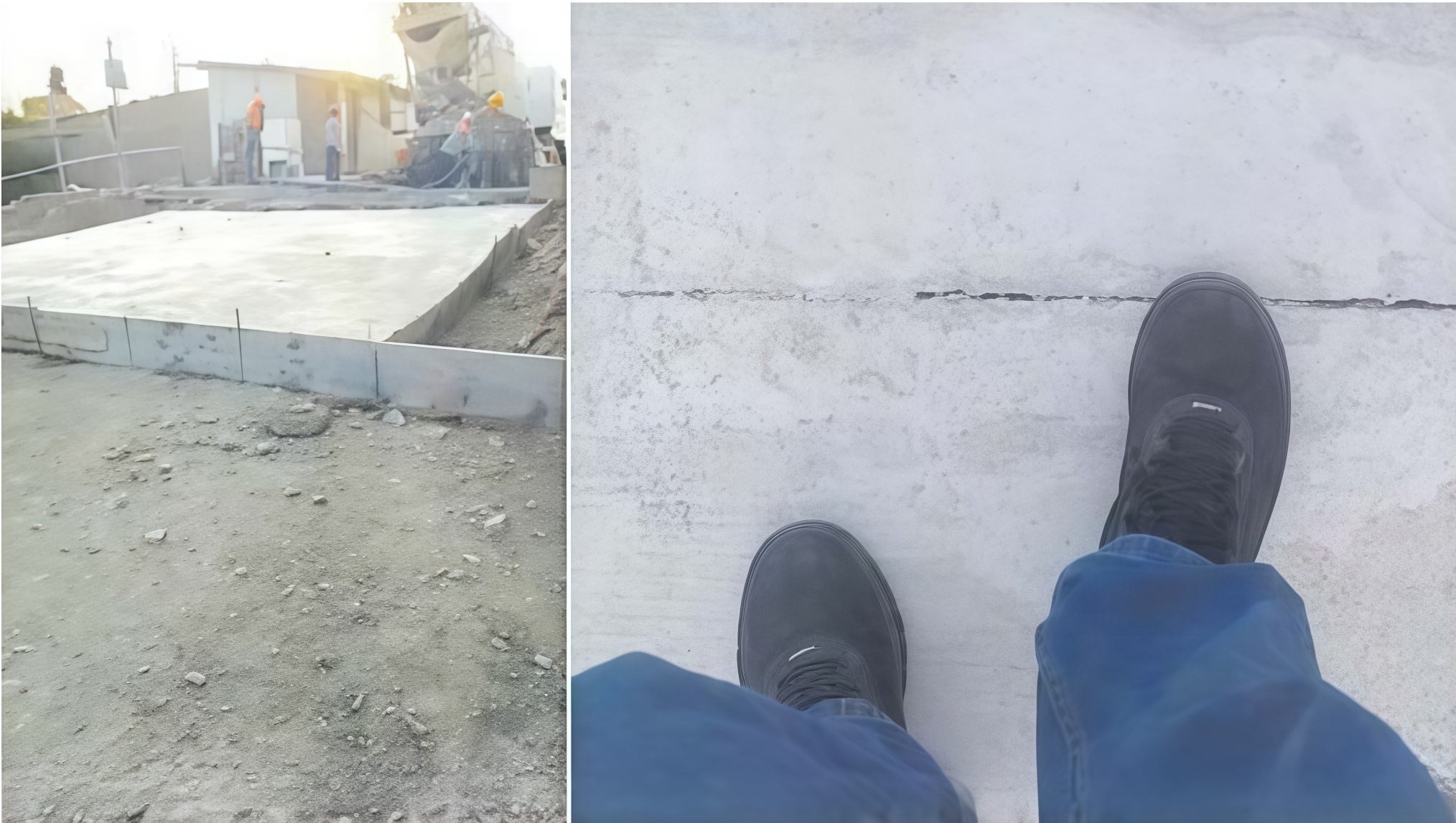 Vecinos compartieron imágenes de la obra en redes sociales.