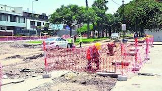 Caos por obras en Miraflores
