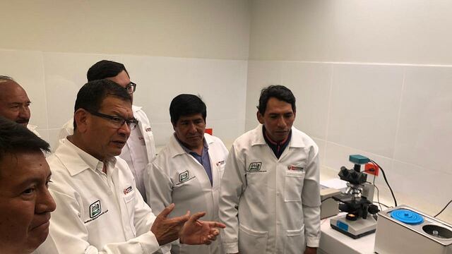 Entregan laboratorios y nueva variedad de papa en INIA Puno