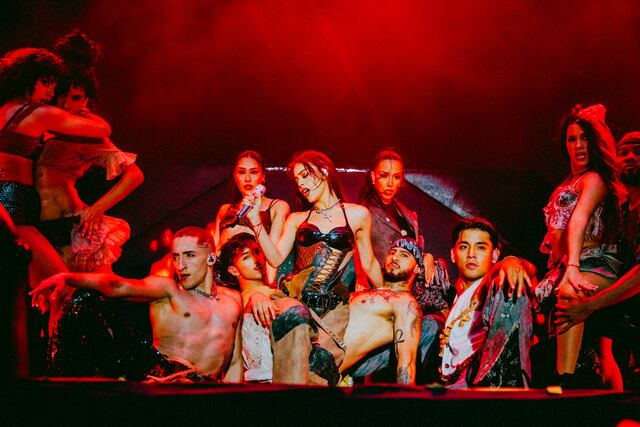 Danna llegó a Lima con su tour internacional 'DANNA L!IVE'. (Fotos: Julio Cabana)