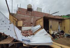 Viento derriba una vivienda de madera y deja una familia damnificada en Islay