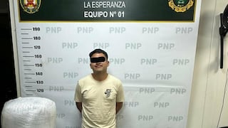 Trujillo: Hombre tenía en su casa 20 kilos de marihuana y dos cartuchos de dinamita