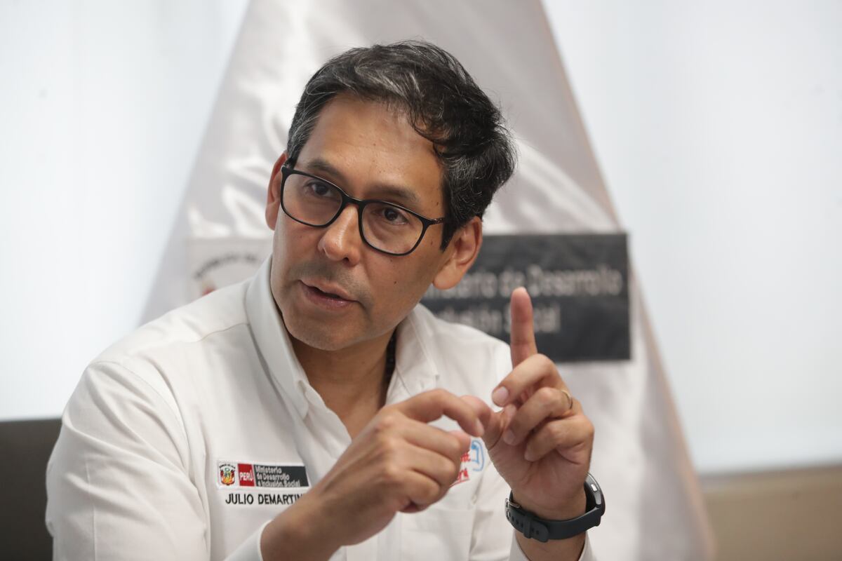 Julio Demartini niega renunciar por escándalo Qali Warma: “Trabajaré muy duro para corregir los errores”. FOTOS: ALESSANDRO CURRARINO / EL COMERCIO