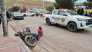 Puno: Repartidor de gas pierde la vida tras un accidente de tránsito