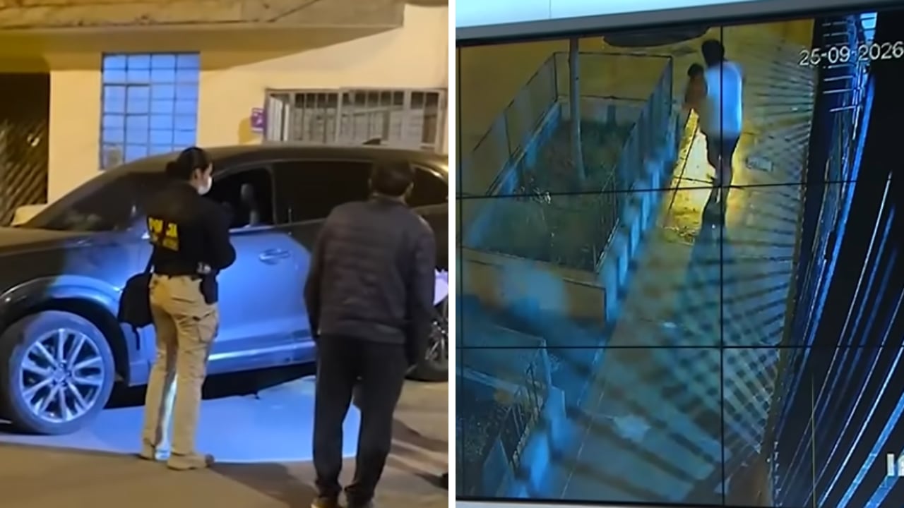 El hombre aseguró que reaccionó luego de escuchar un disparo de los atacantes mientras se encontraba con sus hijos y un familiar menor frente a su vivienda. (Imágenes: 24 horas/Panamericana TV)