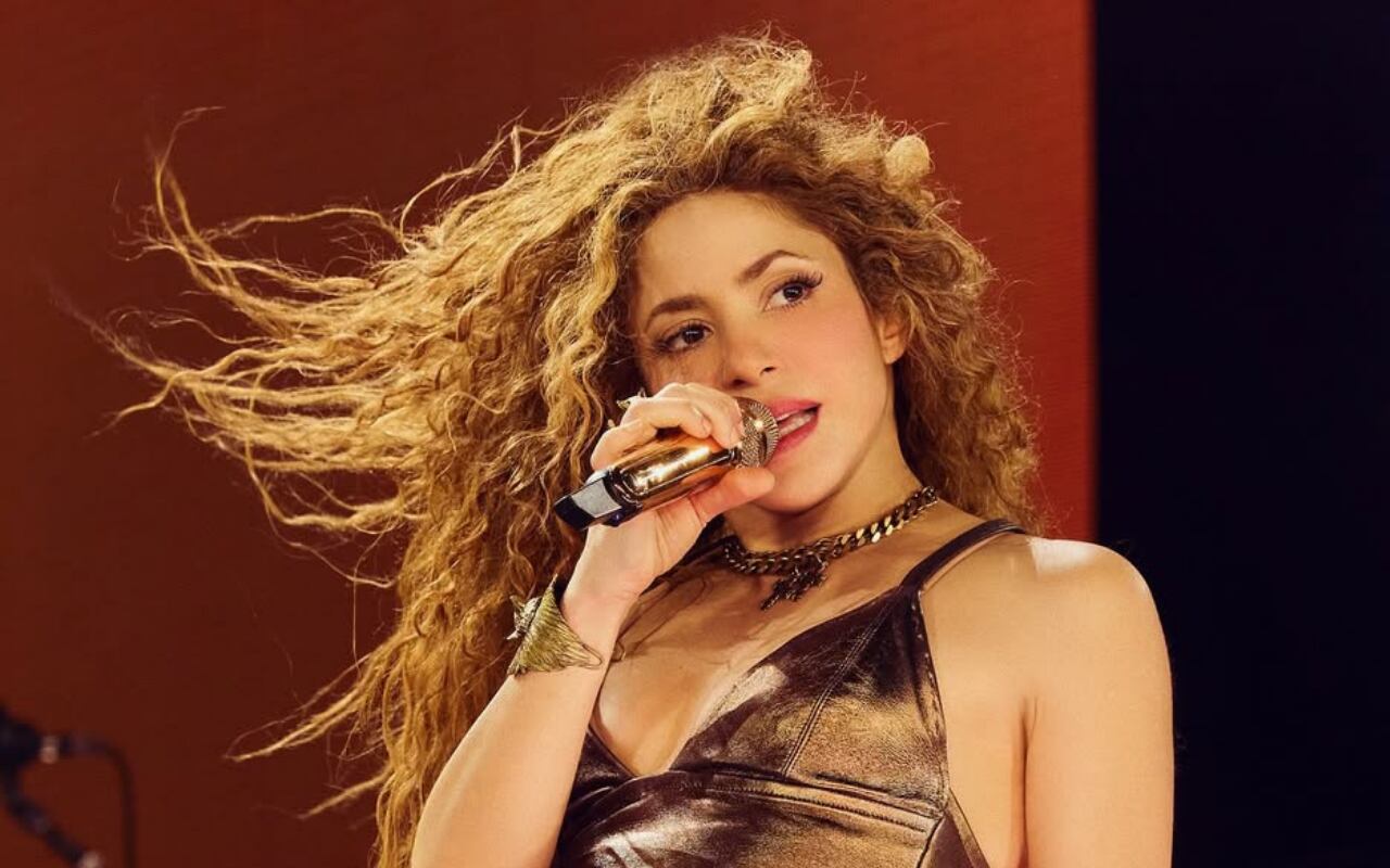 Shakira hoy ofrece su primer concierto en Colombia.