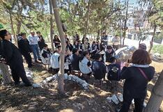 Colegio de Socabaya, en Arequipa: El descampado que se convirtió en bosque