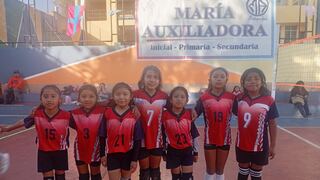 Arequipa: Pequeñas guerreras del voleibol Sub-8