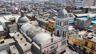 Colapso parcial del techo obliga a cerrar la histórica iglesia San Lázaro en el Rímac