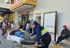 Cinco heridos a causa del despiste y choque de combi informal en Arequipa (VIDEO)