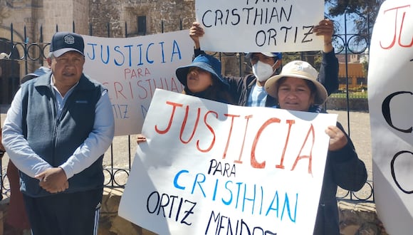 Familiares además de exigir justicia piden las videograbaciones. Foto/Feliciano Gutiérrez.