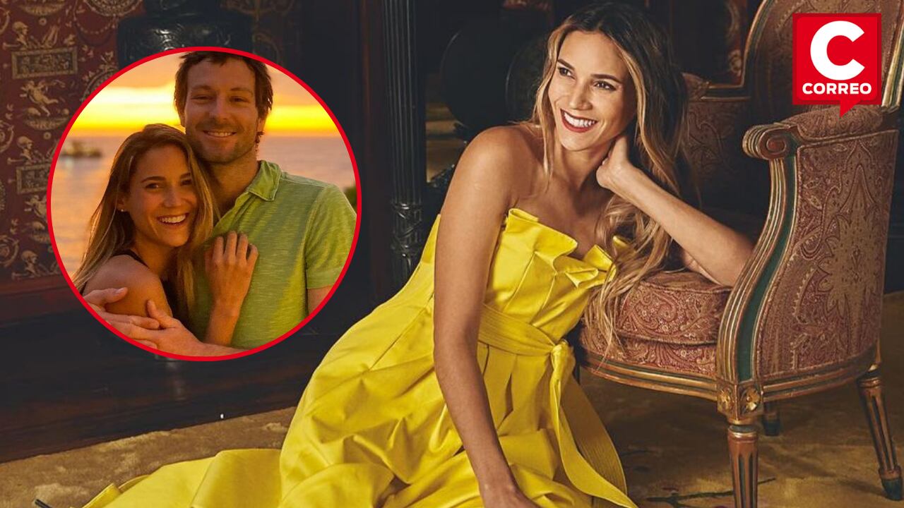 Esposo de María Grazia Gamarra es captado en actitud cariñosa con misteriosa mujer en discoteca.