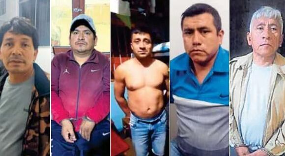 Implicados en red criminal.