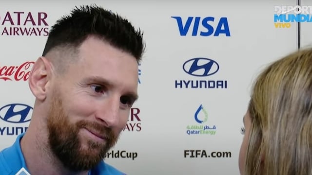 Desborde de emoción en una entrevista a Lionel Messi: “Marcaste la vida de todos y eso no te lo quita nadie”