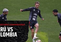 A qué hora jugó y qué canal transmitió Perú vs. Colombia por Eliminatorias 2026