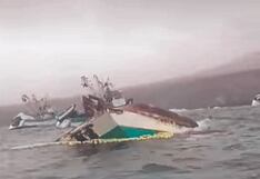 Oleaje anómalo dañó embarcaciones en Arequipa