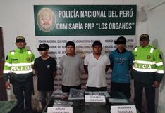 Piura: Atrapan a presunta banda delincuencial “Los Terris de Los Órganos”