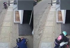 Delincuentes se llevan motocicleta en cuestión de segundos en Trujillo