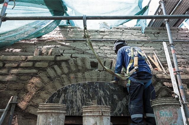 Los muros, arcos y demás estructuras recibieron un trato especial de los especialistas.