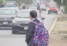 La Libertad: Evalúan suspender clases presenciales ante paro de transportistas