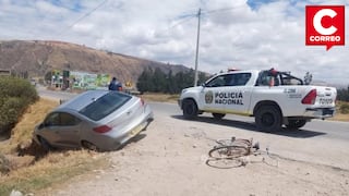 Concepción: Adolescente ciclista grave tras accidente en la Carretera Central